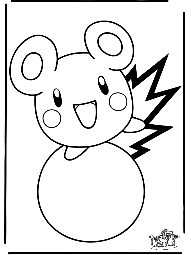 Free coloring pages Pokemon - Pokémon