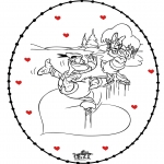 Theme coloring pages - Free coloring pages Valentine's 