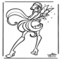 Free coloring pages Winx-club