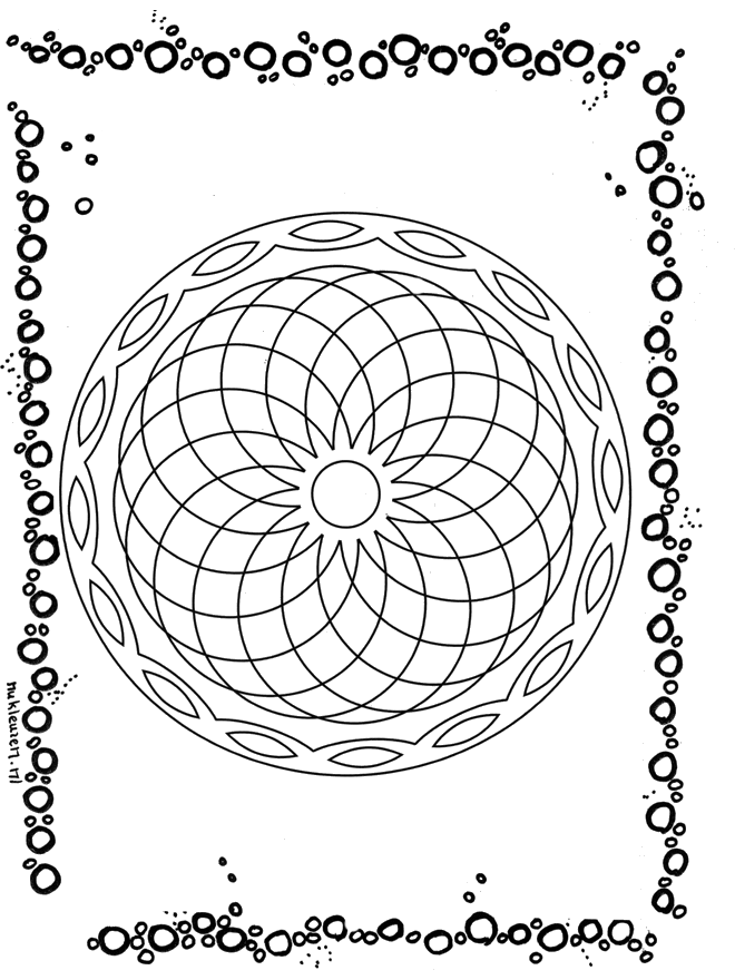 Geometric mandala 1 - Geo mandalas