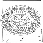 Mandala Coloring Pages - Geometric mandala 2
