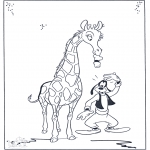 Comic Characters - Giraffe and Goofy