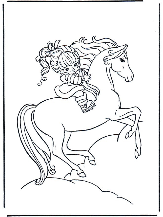Girl on horse   - Horses