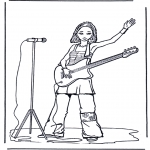 All sorts of - Girl with guitar