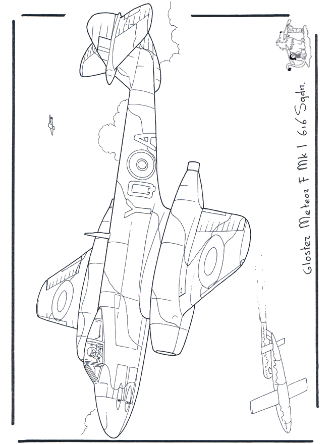 Gloster Meteor - Airplanes