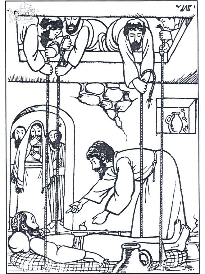 Haealing of the paralysed man 3 - New Testament