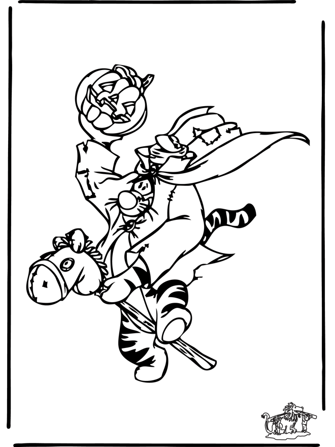 Halloween 1 - Halloween coloring pages