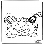 Theme coloring pages - Halloween 2