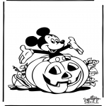 Theme coloring pages - Halloween 3