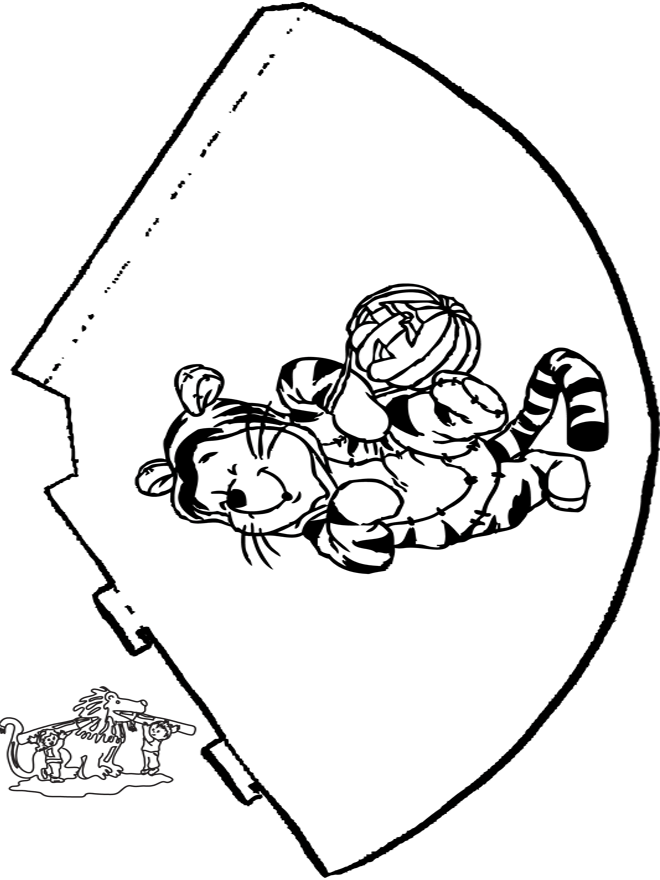 Halloween had - Halloween coloring pages