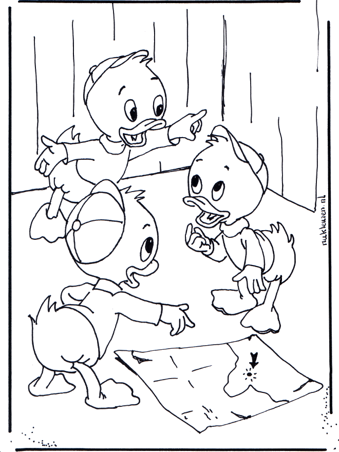 Huey, Dewey and Louie 2 - Donald Duck