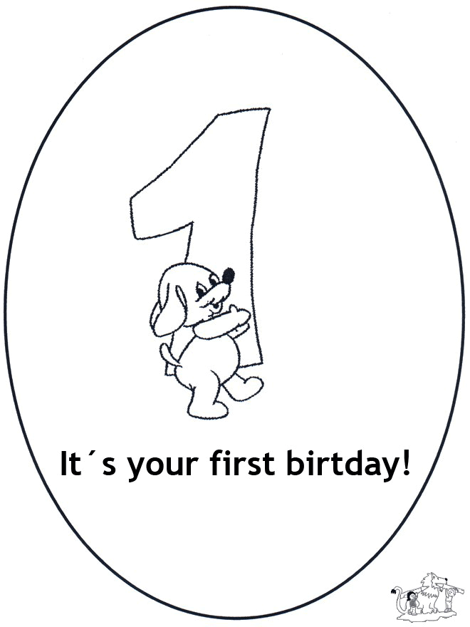 Hurrah 1 year - Birthday