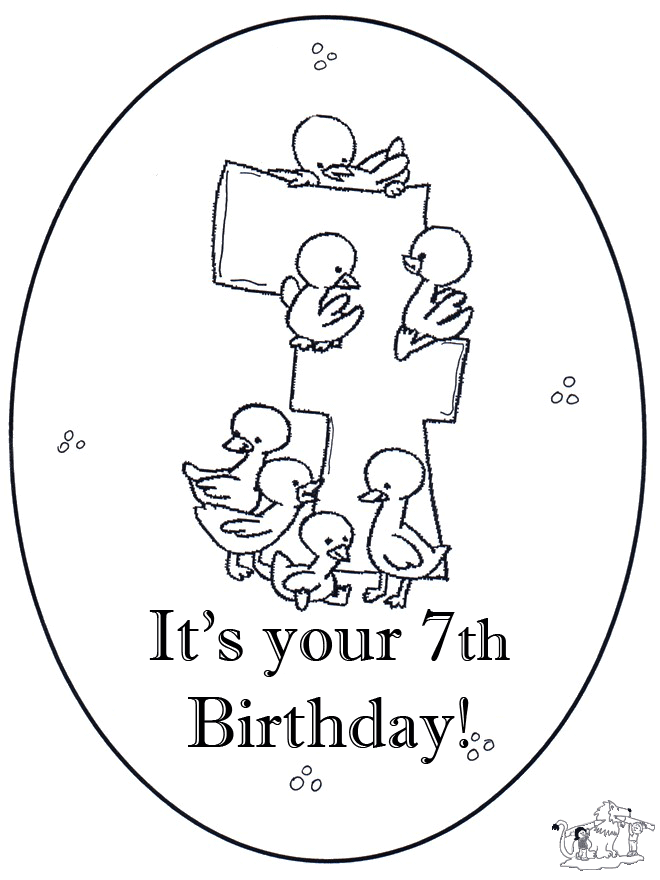 Hurrah 7 year - Birthday