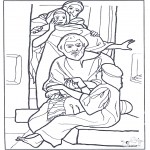 Bible coloring pages - Jairus' daughter 3