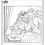 Bible coloring pages - Jairus' daughter 4