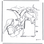 Bible coloring pages - Jesus has risen