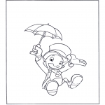 Comic Characters - Jiminy Cricket