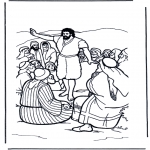 Bible coloring pages - John the baptist