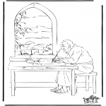 Bible coloring pages - John the Baptist