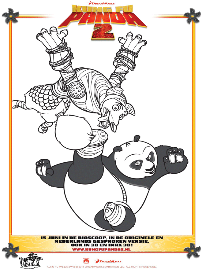 Kung Fu Panda 2 Drawing 4 - Kung Fu Panda