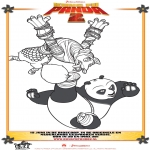 Comic Characters - Kung Fu Panda 2 Drawing 4