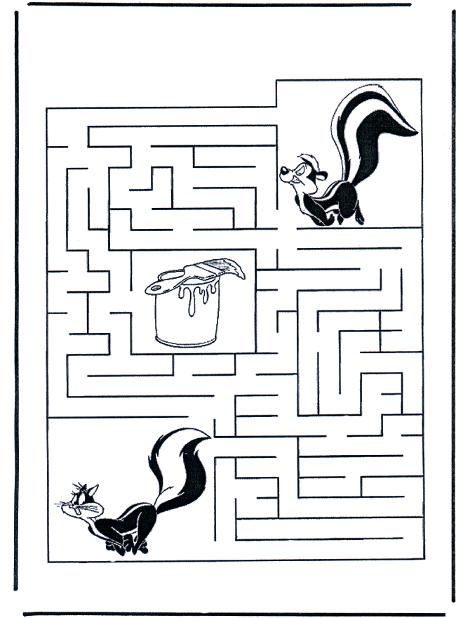 Labyrinth skunk - Labyrinth