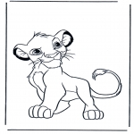 Animals coloring pages - Lions 4