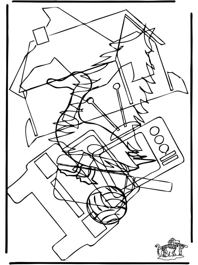 Look for 10 figures - puzzle