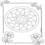 Mandala Coloring Pages - Mandala 10