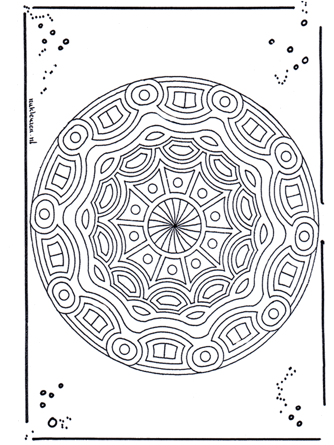 Mandala 16 - Geo mandalas