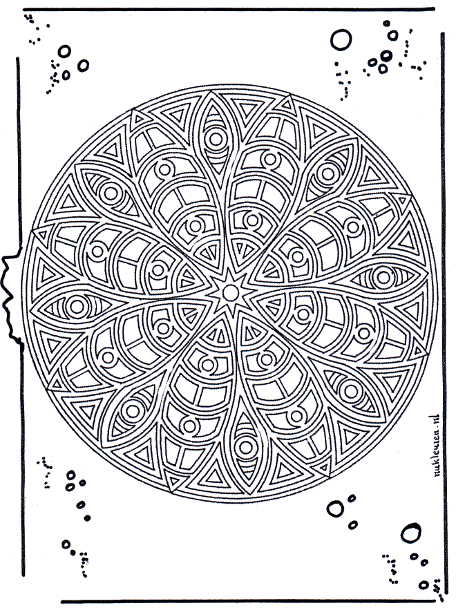 Mandala 17 - Geo mandalas