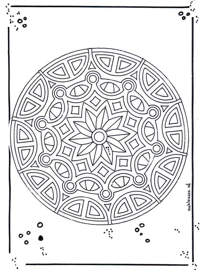 Mandala 18 - Geo mandalas