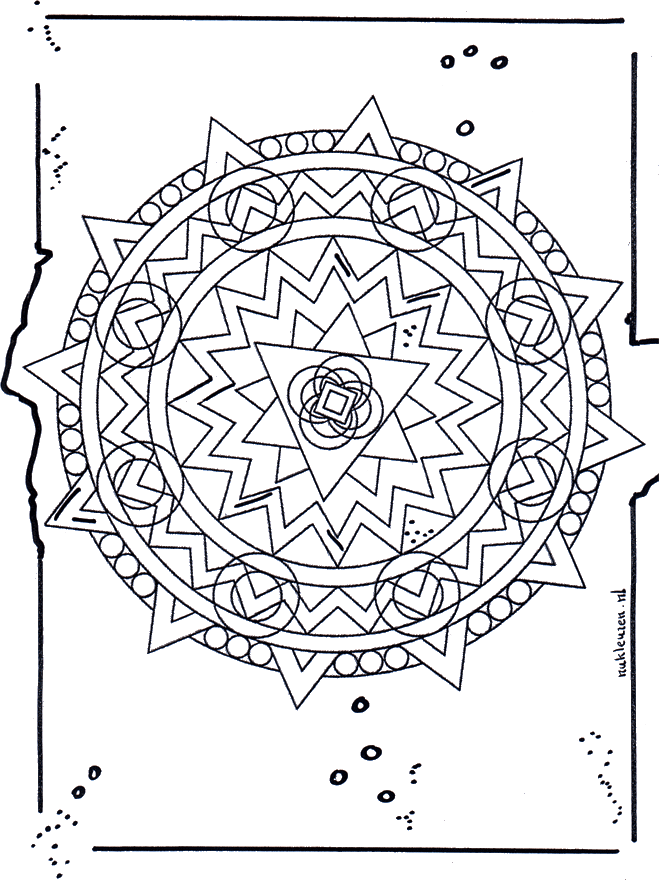 Mandala 19 - Geo mandalas