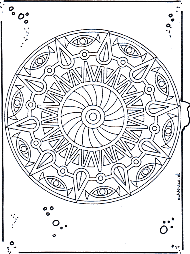 Mandala 20 - Geo mandalas