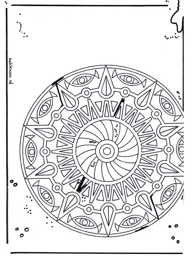 Mandala 21 - Geo mandalas