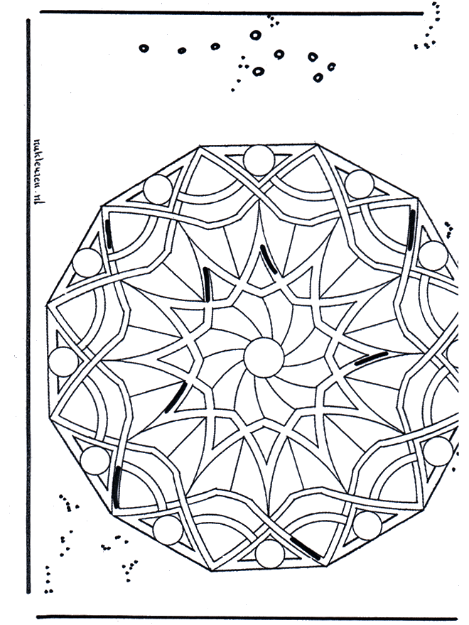 Mandala 22 - Geo mandalas