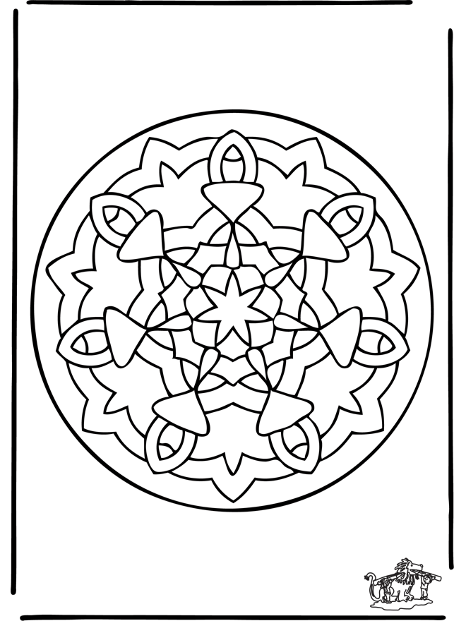 Mandala 36 - Geo mandalas