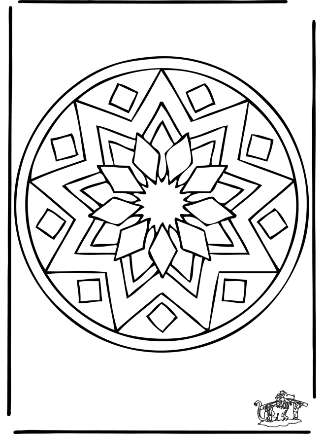 Mandala 39 - Geo mandalas