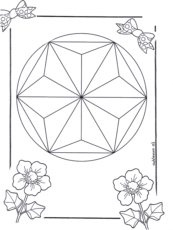 Mandala 6 - Geo mandalas