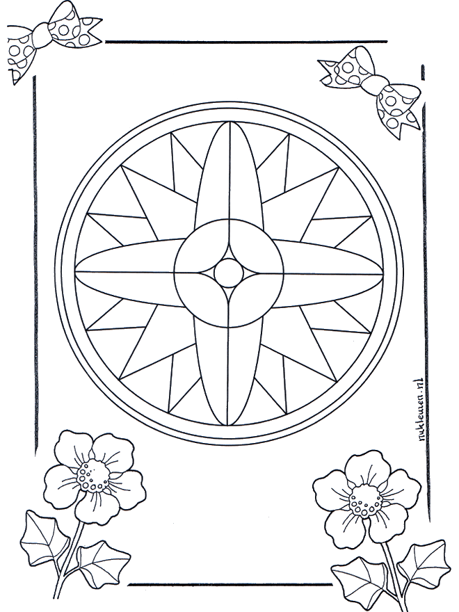 Mandala 7 - Geo mandalas