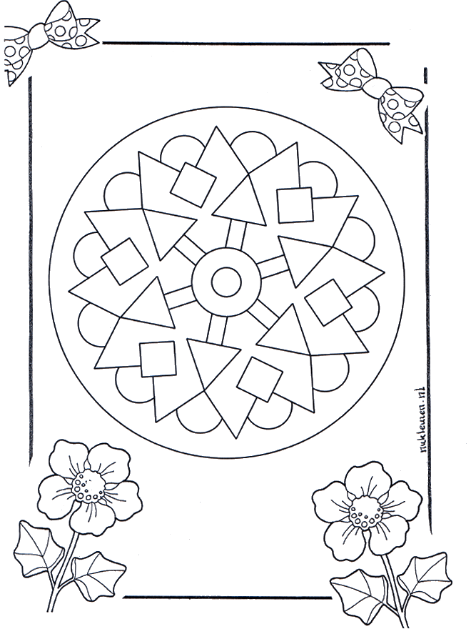 Mandala 9 - Geo mandalas