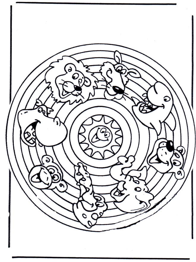 Mandala animals 2 - Animal mandalas