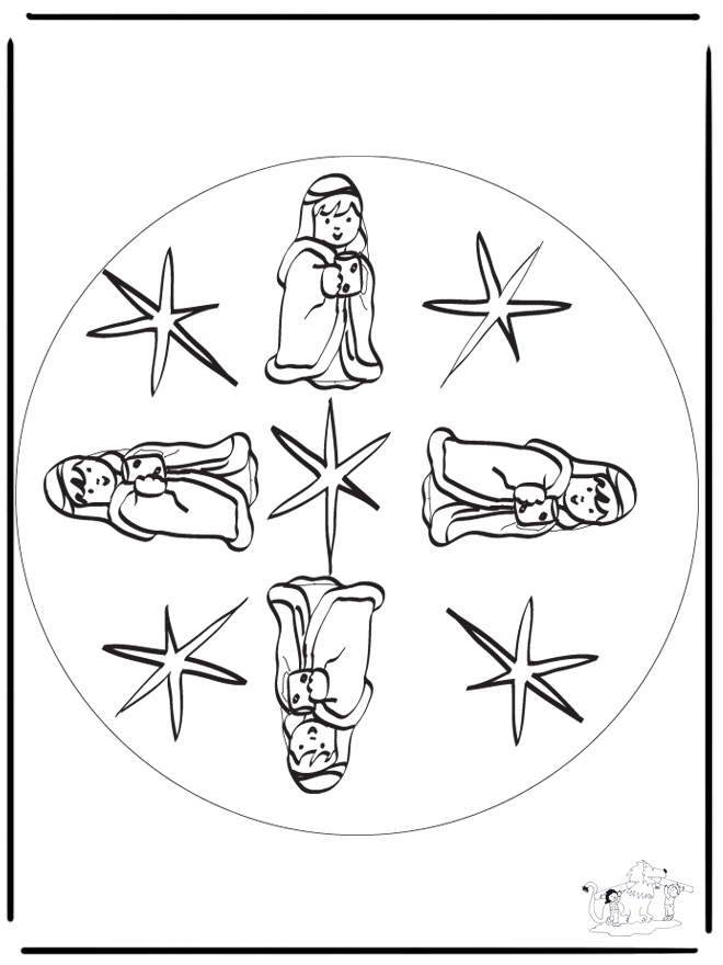 Mandala king - children mandalas