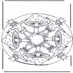 All sorts of - Mandala with mushroom 1