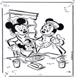 Comic Characters - Mickey and Minnie