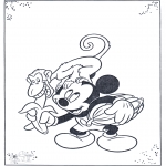 Comic Characters - Mickey and monkey