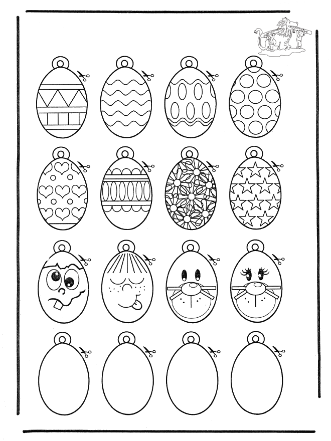 Mobile Easter eggs - Mobiles