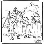 Bible coloring pages - Moses 1