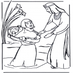 Bible coloring pages - Moses biblecoloring