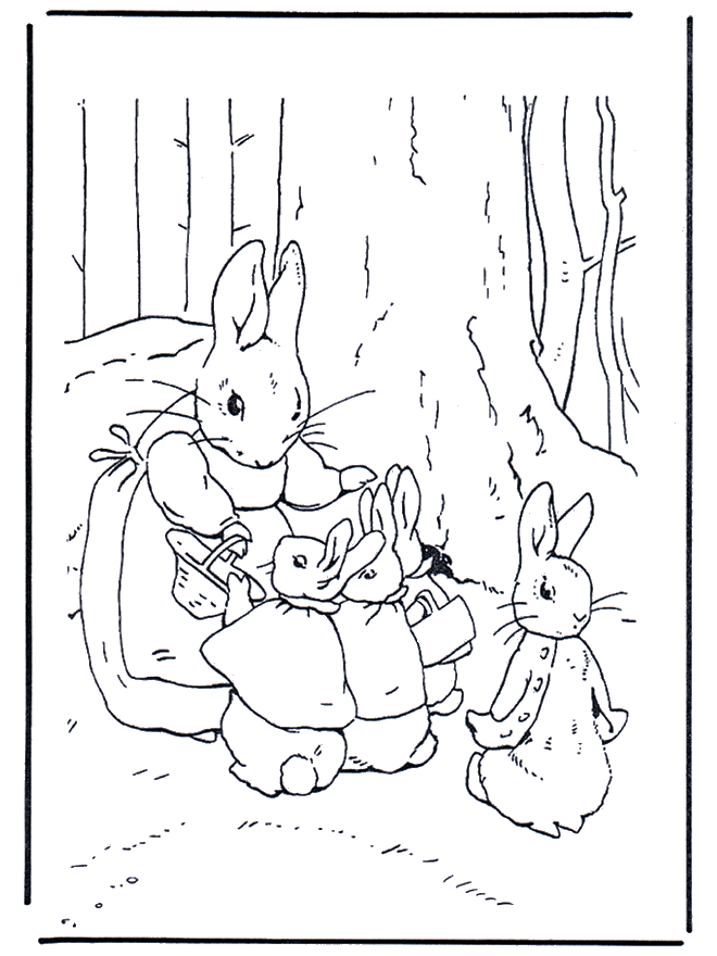 Mother Rabbit 2 - Beatrice Potter